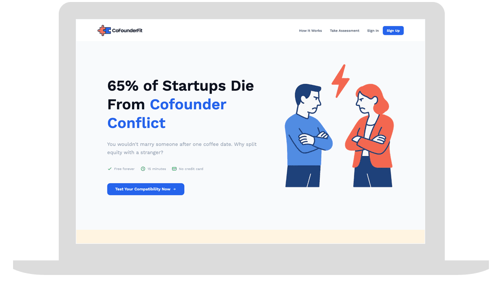 CofounderFit – Tester la compatibilité entre cofondateurs avant de partager le capital cover