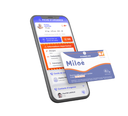 Miloé Santé : Développement d'une application web pour la gestion de ses données de santé cover