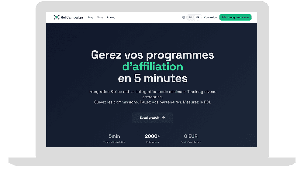 RefCampaign - Screenshot 1