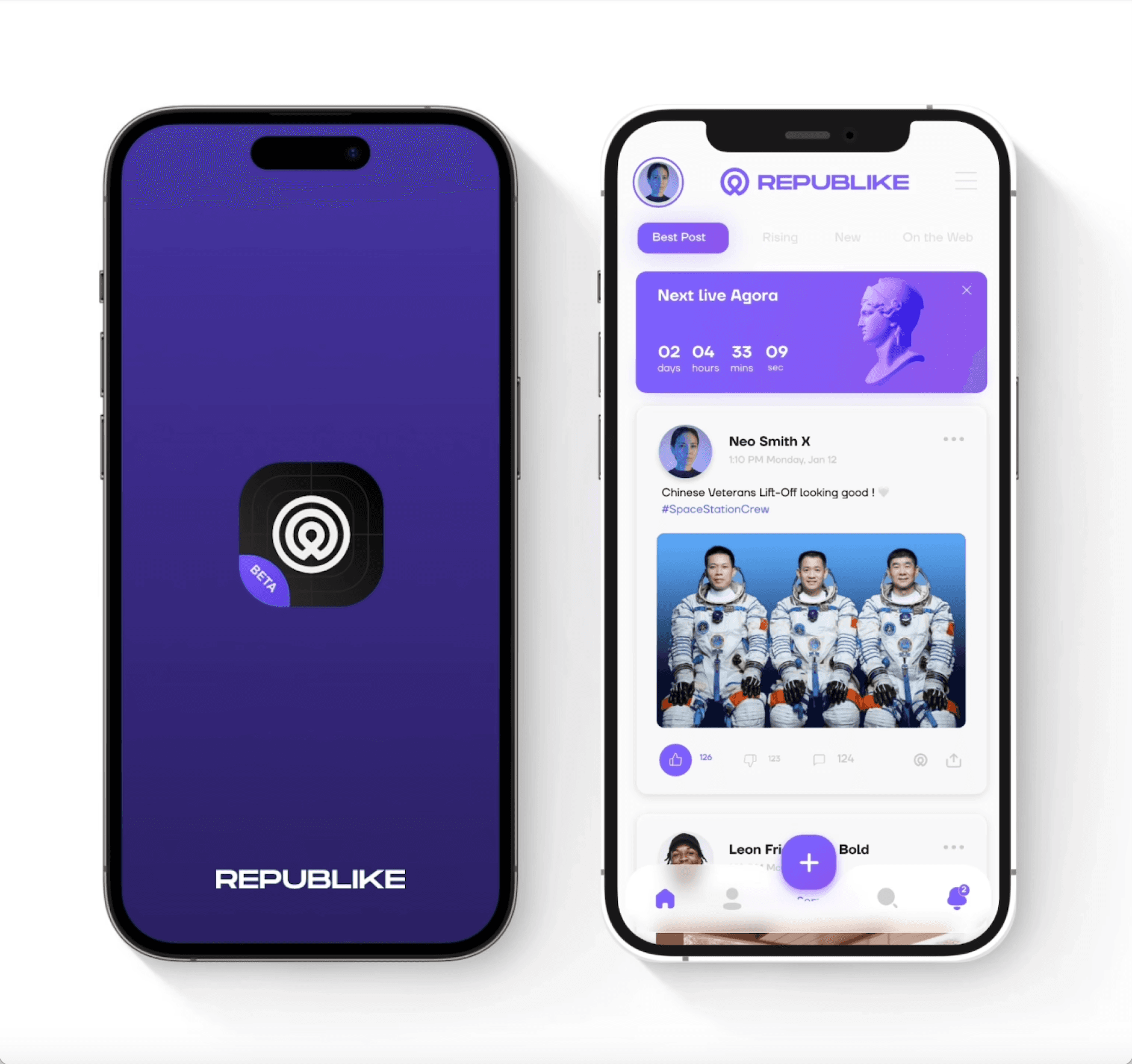 Republike : Développement d'un réseau social Web3 cover