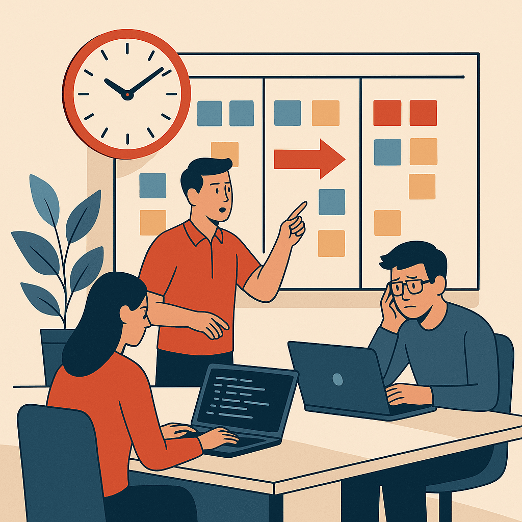 Pourquoi vos développeurs livrent de moins en moins vite : 3 erreurs qui tuent la productivité