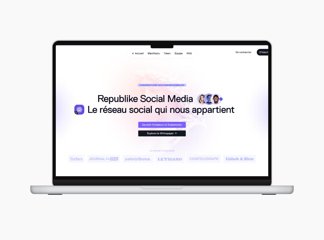 Étude de cas : Développement du réseau social Republike